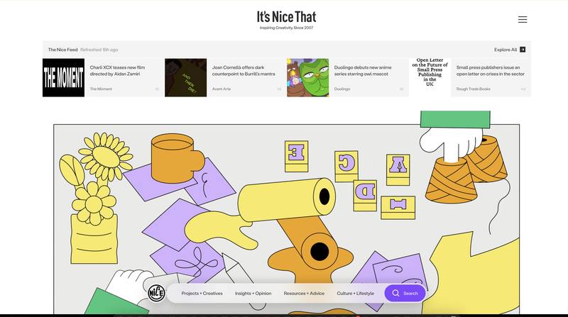It's nice that:大型创意社区