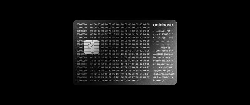 Coinbase CB1 Card:金融视觉黑客