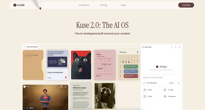 Kuse 2.0:AI操作系统来袭