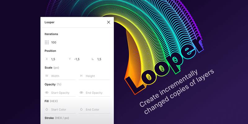 Looper:Figma纹理印刷机