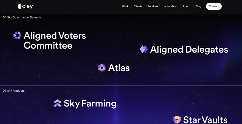 Sky by Clay:DeFi 平台的视觉焕新与生态重塑引擎 🌌