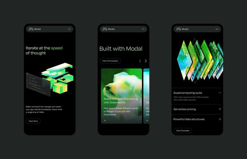Modal by Landscape:云基础设施平台品牌升级设计 🧩
