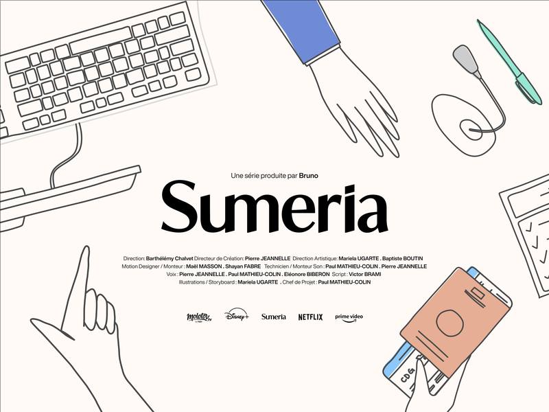 Sumeria by Bruno:银行应用品牌广告创意设计