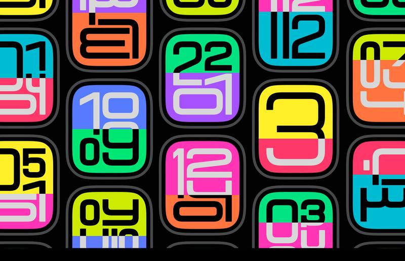 Flux Watch Face:Apple 获奖级变量字体表盘 ⌚