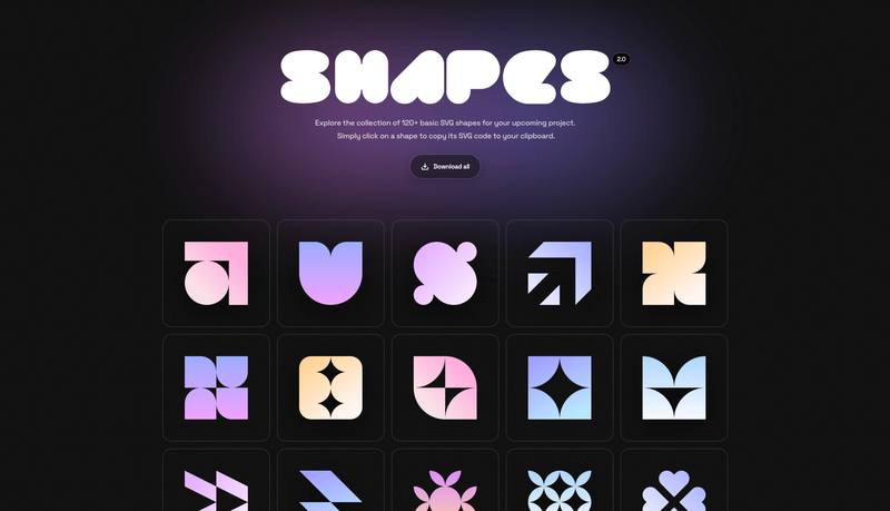 Shapes:背景图形神器 🔷